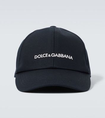 Dolce & Gabbana Logo cotton baseball cap