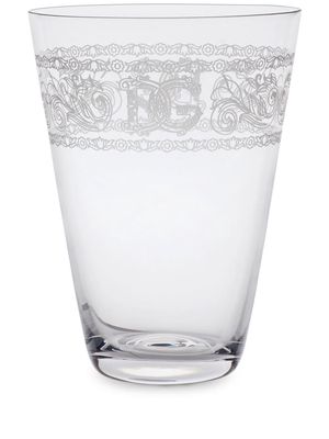 Dolce & Gabbana logo-embellished water glasses - White