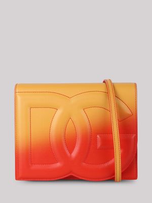 Dolce & Gabbana Logo-embossed Ombrè-print Crossbody Bag