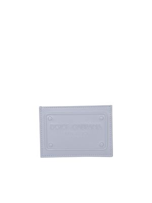 Dolce & Gabbana Logo Grey Cardholder