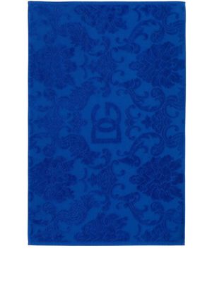 Dolce & Gabbana logo jacquard bath mat - Blue