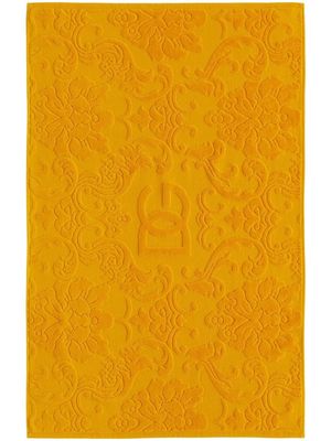 Dolce & Gabbana logo jacquard bath mat - Yellow