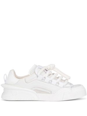 Dolce & Gabbana logo-patch low-top sneakers - White