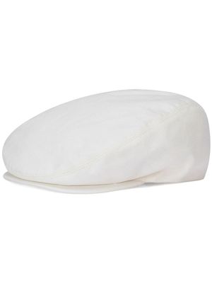 Dolce & Gabbana logo-plaque cotton hat - White
