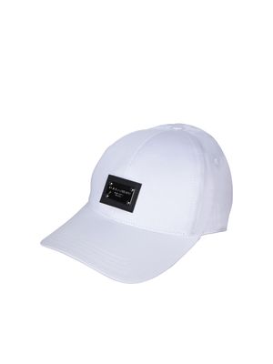 Dolce & Gabbana Logo Plaque White Hat