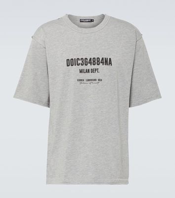 Dolce & Gabbana Logo print cotton T-shirt