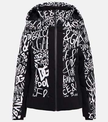 Dolce & Gabbana Logo-print ski jacket