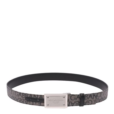 Dolce & Gabbana Logo Tag Belt