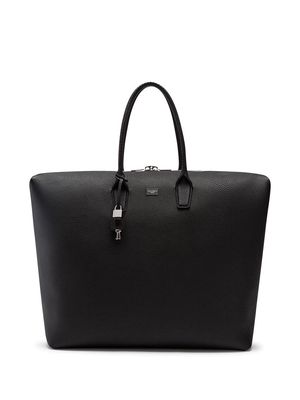 Dolce & Gabbana logo tote bag - Black