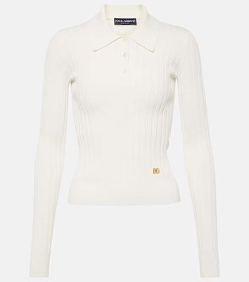 Dolce & Gabbana Long-sleeved polo shirt