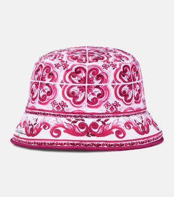 Dolce & Gabbana Majolica printed bucket hat