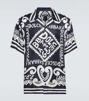 Dolce & Gabbana Marina silk twill shirt
