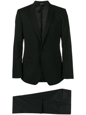 Dolce & Gabbana Martini-fit single-breasted suit - Black