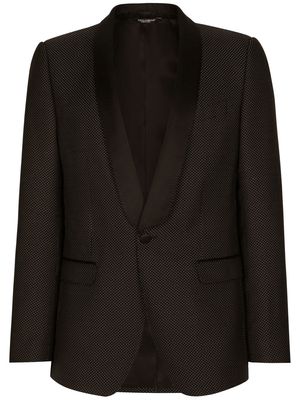 Dolce & Gabbana Martini-fit tuxedo suit - Black