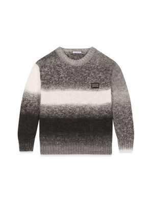 Dolce & Gabbana Melange Crew Neck Pullover