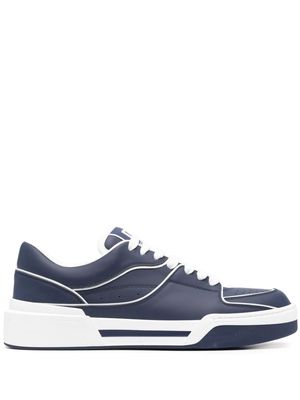 Dolce & Gabbana New Roma leather sneakers - Blue