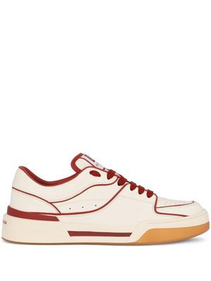 DOLCE & GABBANA New Roma leather sneakers - Neutrals