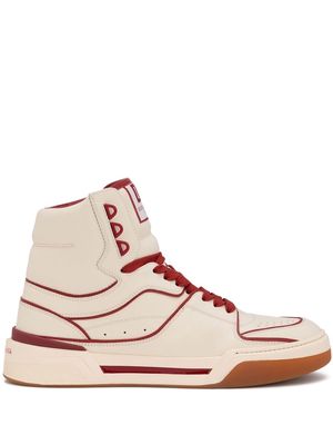 Dolce & Gabbana New Roma mid-top sneakers - Neutrals