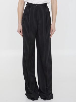 Dolce & Gabbana Pinstripe Palazzo Pants