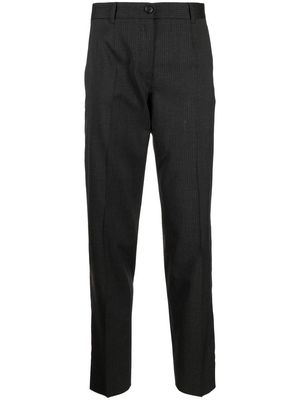 Dolce & Gabbana pinstripe slim-leg trousers - Black