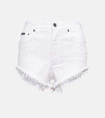 Dolce & Gabbana Portofino cotton and silk shorts