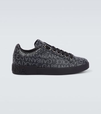 Dolce & Gabbana Portofino logo low-top sneakers