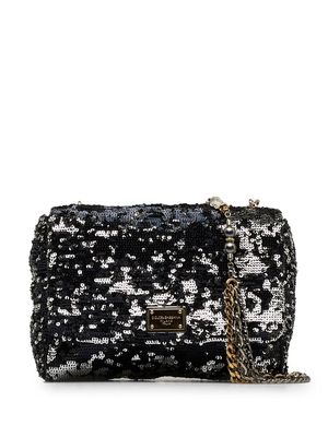 Dolce & Gabbana Pre-Owned 2000-2010 Miss Charles sequinned shoulder bag - Black
