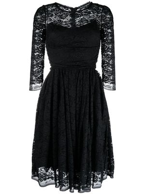 Dolce & Gabbana Pre-Owned 2000s A-line lace dress - Black