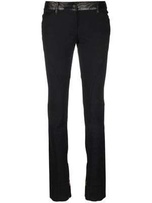 Dolce & Gabbana Pre-Owned 2000s low-rise skinny trousers - Black