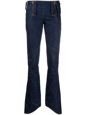 Dolce & Gabbana Pre-Owned 2000s stitched-panel jeans - Blue