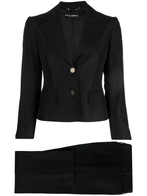 Dolce & Gabbana Pre-Owned 2000s two-piece single-breasted suit - Black