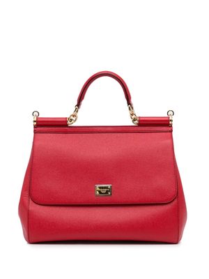 Dolce & Gabbana Pre-Owned 2009-2023 medium Miss Sicily tote bag - Red