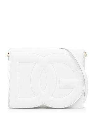 Dolce & Gabbana Pre-Owned 2023 DG logo-embossed crossbody bag - White