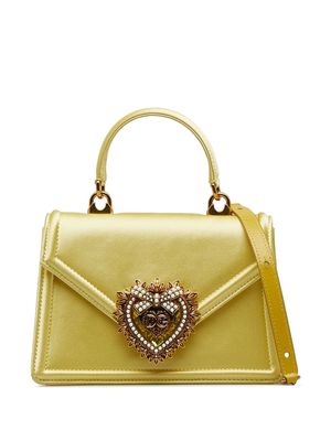Dolce & Gabbana Pre-Owned Devotion satchel bag - Yellow