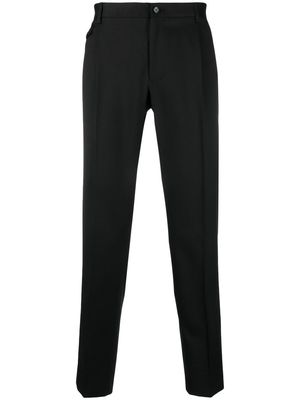 Dolce & Gabbana pressed-crease tailored trousers - Black