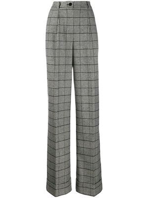Dolce & Gabbana Prince of Wales check trousers - Black