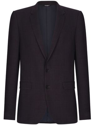 Dolce & Gabbana Prince of Wales check two-piece suit - Grey