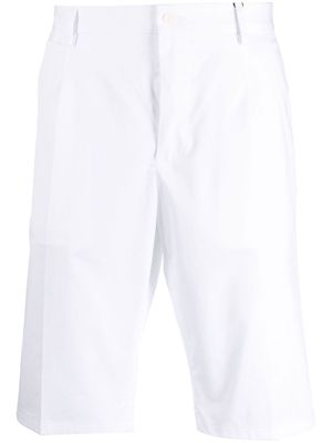 Dolce & Gabbana rear-logo slim bermuda shorts - White