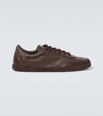 Dolce & Gabbana Saint Tropez leather sneakers