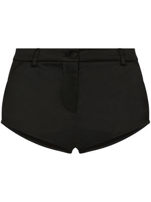 Dolce & Gabbana satin mini shorts - Black