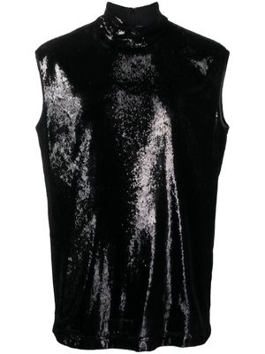 Dolce & Gabbana sequinned tank top - Black