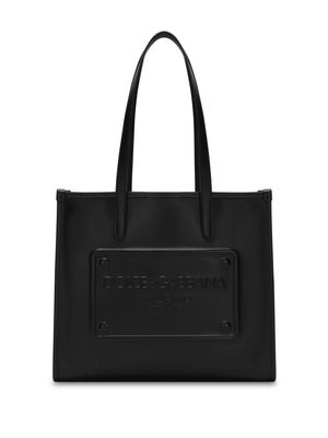 Dolce & Gabbana Shopping leather tote bag - Black