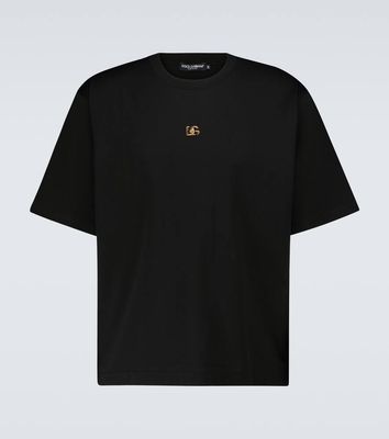 Dolce & Gabbana Short-sleeved cotton T-shirt