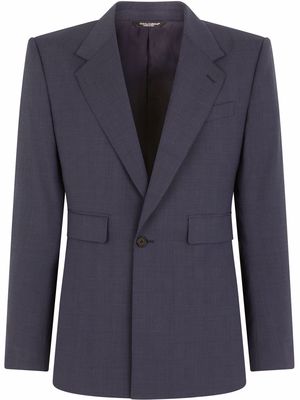 Dolce & Gabbana Sicilia-fit plaid-check suit - Blue