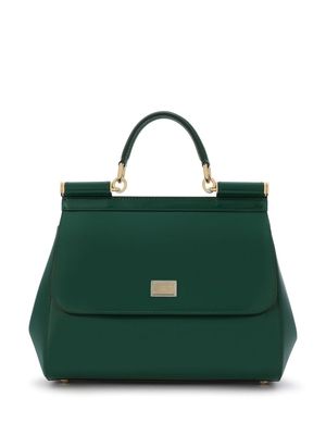 Dolce & Gabbana Sicily leather shoulder bag - Green