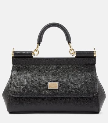 Dolce & Gabbana Sicily Mini leather crossbody bag