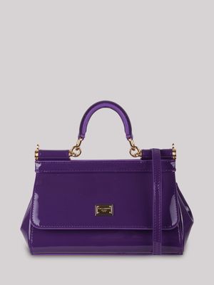 Dolce & Gabbana Sicily Patent-leather Bag