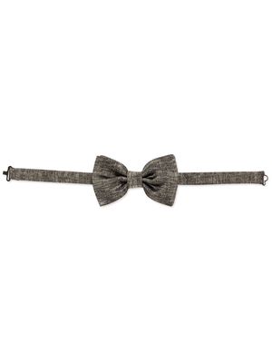 Dolce & Gabbana silk-blend bow-tie - Grey