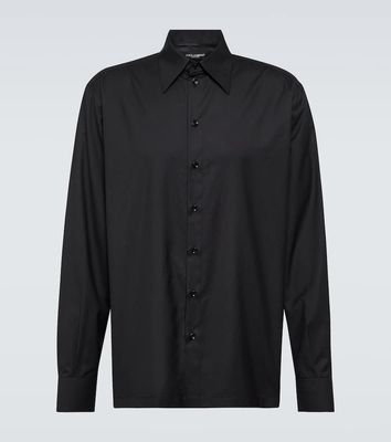 Dolce & Gabbana Silk-wool blend shirt