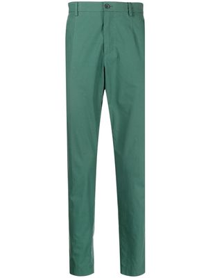 Dolce & Gabbana slim-cut cotton trousers - Green